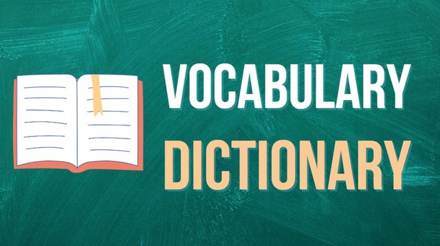 vocabulary dictionary разница