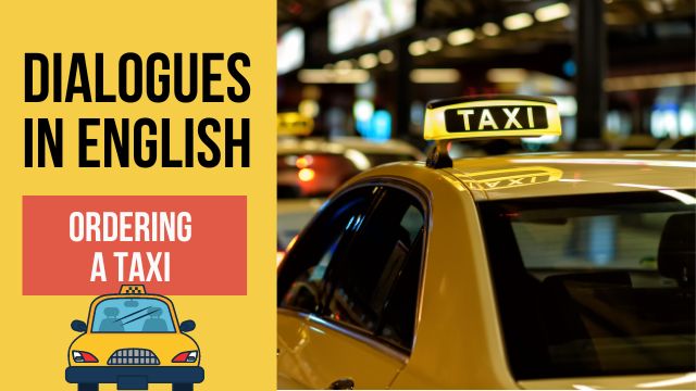 как заказать такси на английском