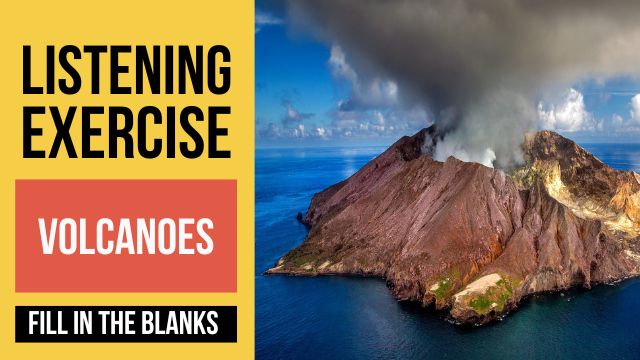 вулканы аудирование на английском языке с ответами и переводом 